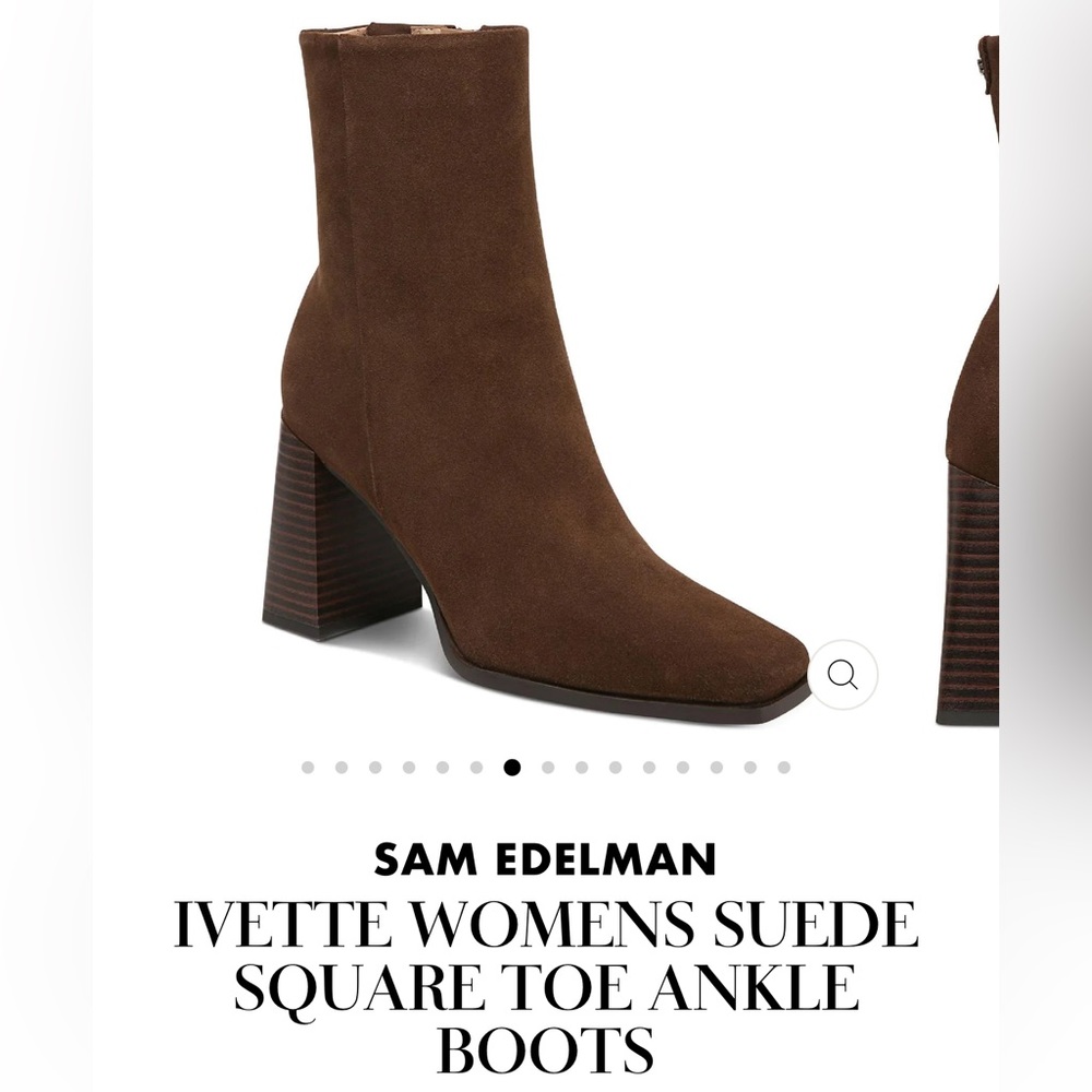 Same Edelman Ivette Ankle bootie Olive Taupe